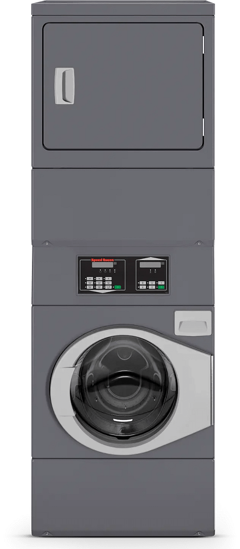 Lave-linge / sèche-linge superposés professionnels Speed Queen STW10