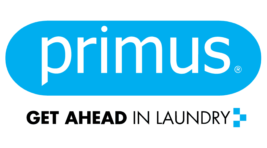 Logo Primus Laundry, spécialiste en équipements de blanchisserie haut de gamme