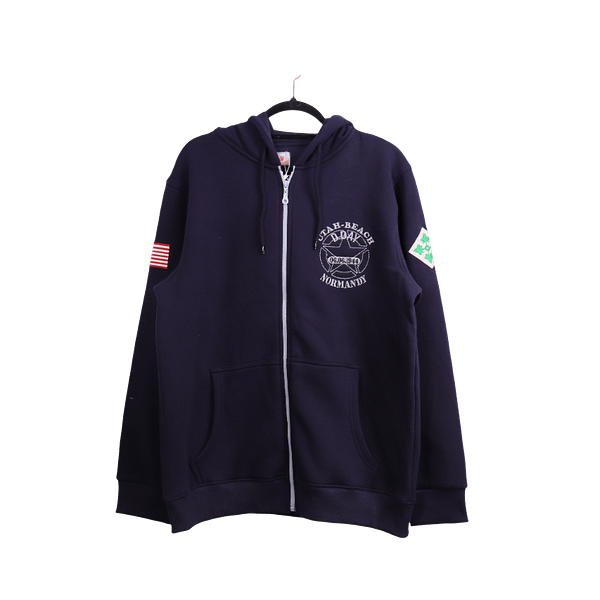 Adult zip-up hooded jacket