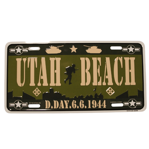 UTAH BEACH PLAQUE