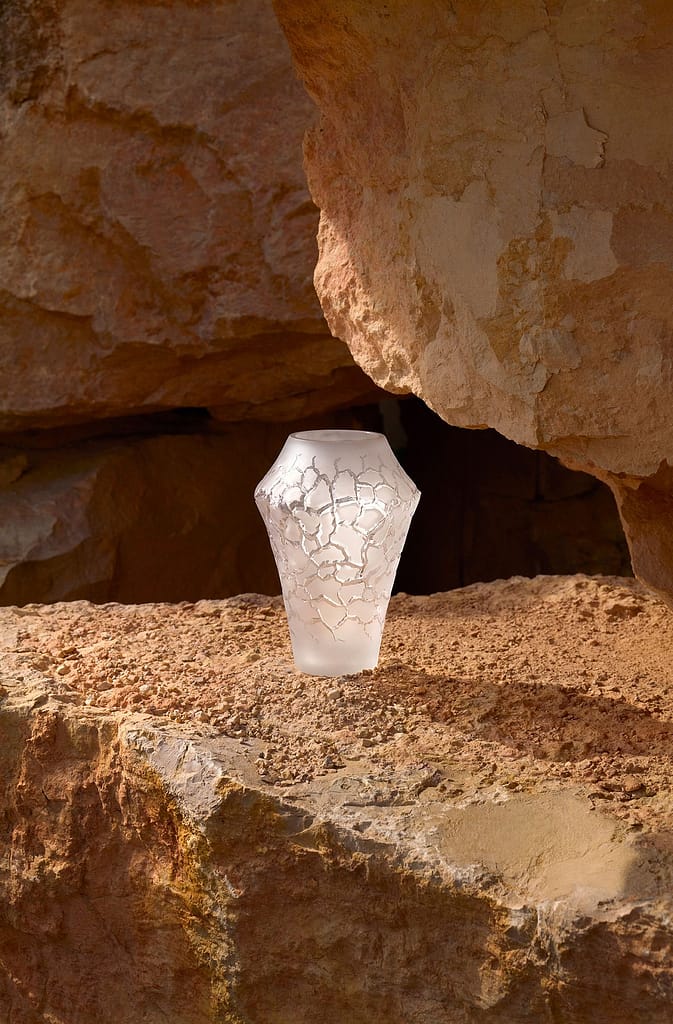 CALDERA vase medium size clear ©LALIQUE SA 1