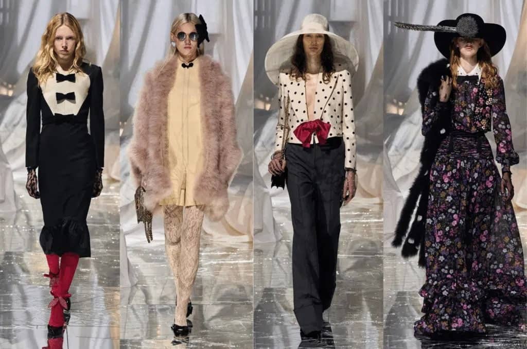 Valentino fashion show SS25 scal