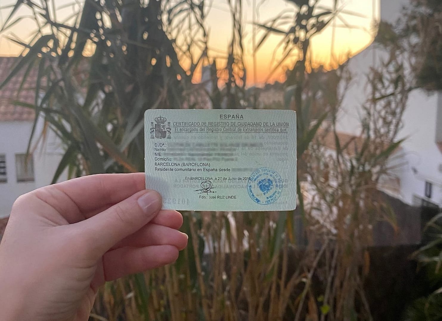 NIE Bonjour Barcelona