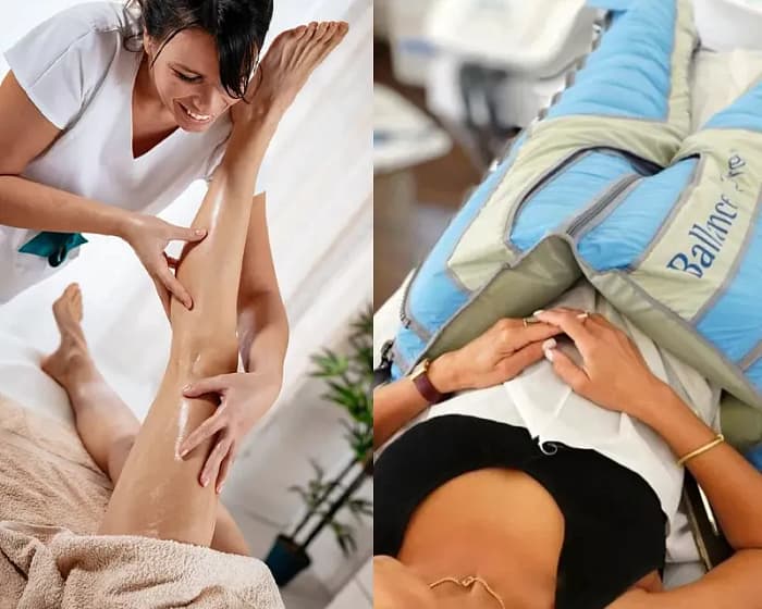 Massage jambes + Pressothérapie à Paris