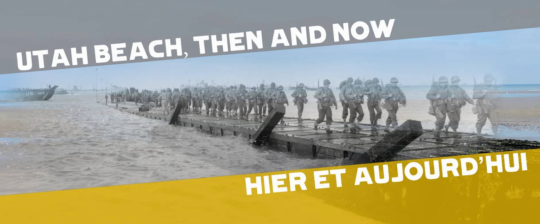 Utah Beach hier et aujourd'hui