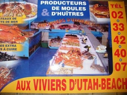 Carte Aux-Viviers-Utah-Beach