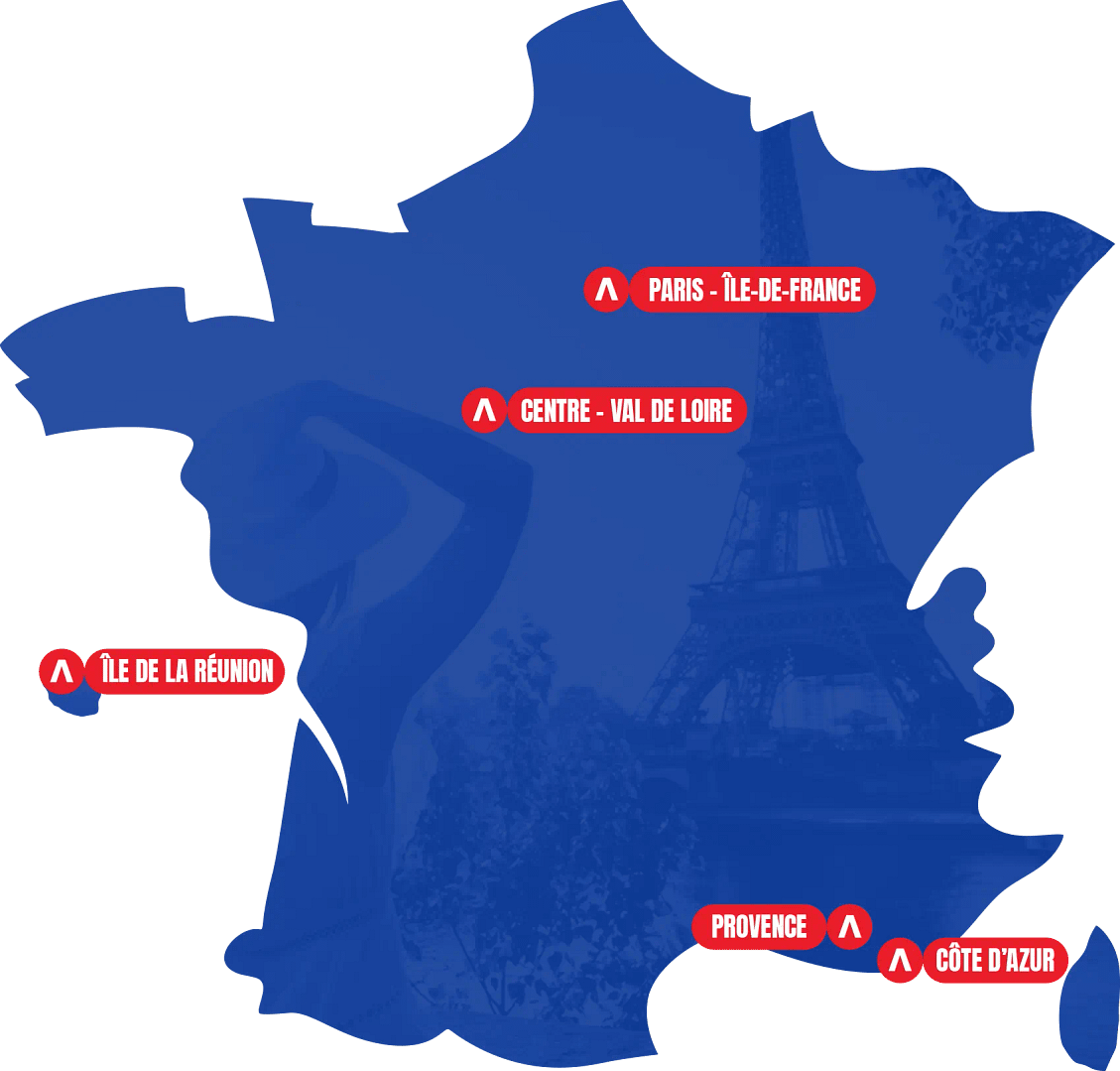 Carte de France Talents Travel