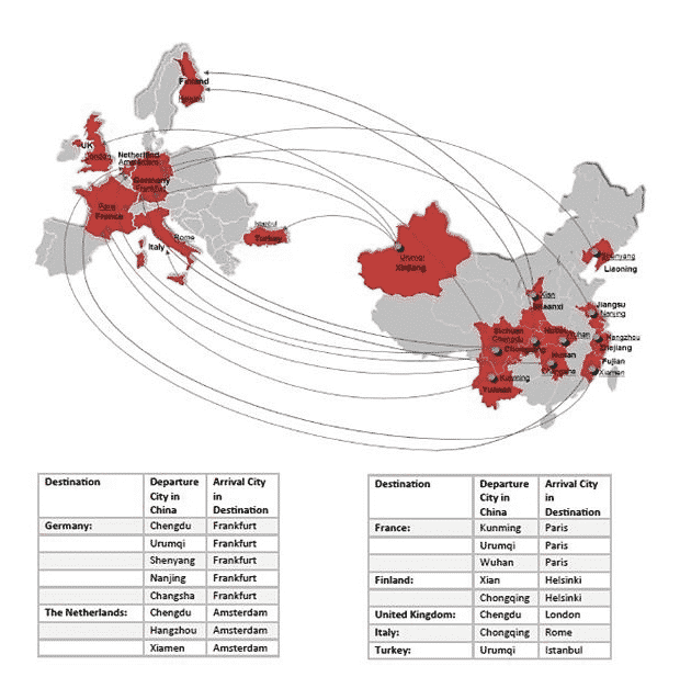 Bassins émetteurs de touristes chinois (source: http://www.traveldailynews.asia/columns/article/50076/dramatic-increase-in-tourists-arriving )