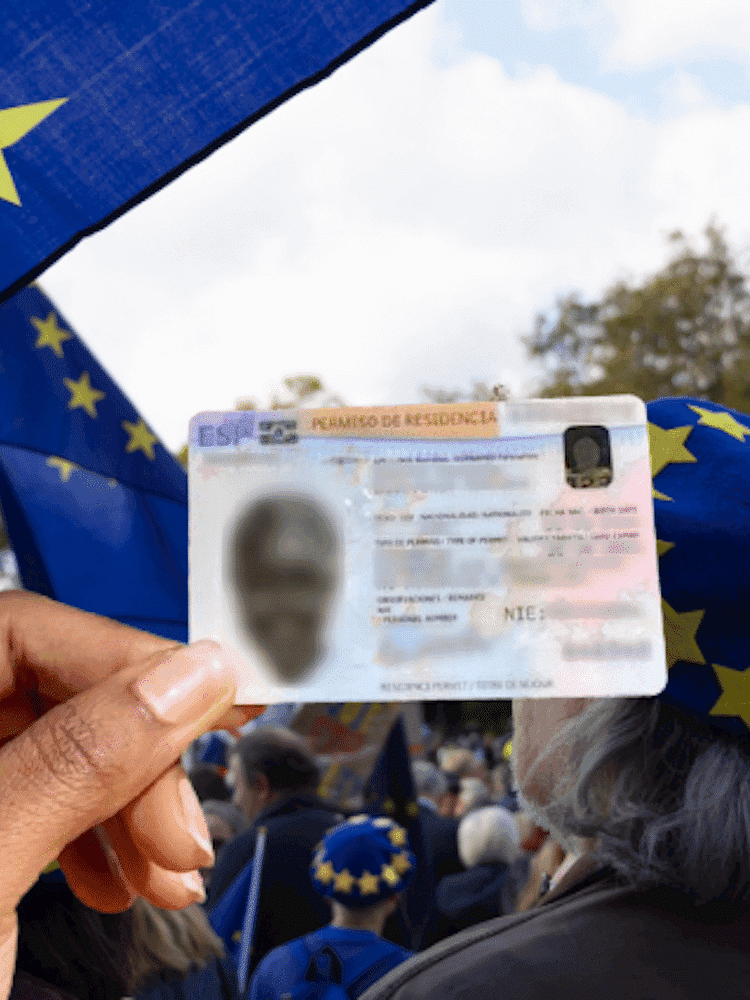 TIE pour britannique (avec Certificat de Registre UE)