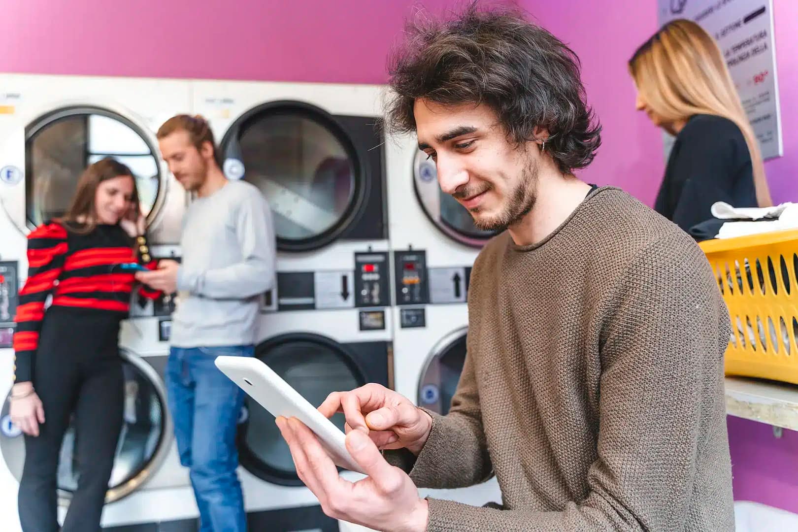 Interface de gestion laverie connectée Hydrolease