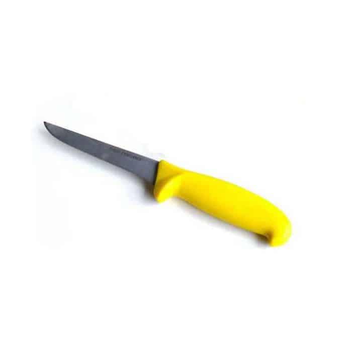 Couteau à désosser 13 cm manche jaune sous blister – Image 1