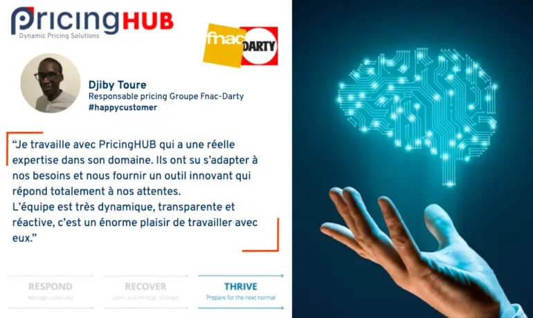 Fnac-Darty pricing manager's opinion on PricingHub services