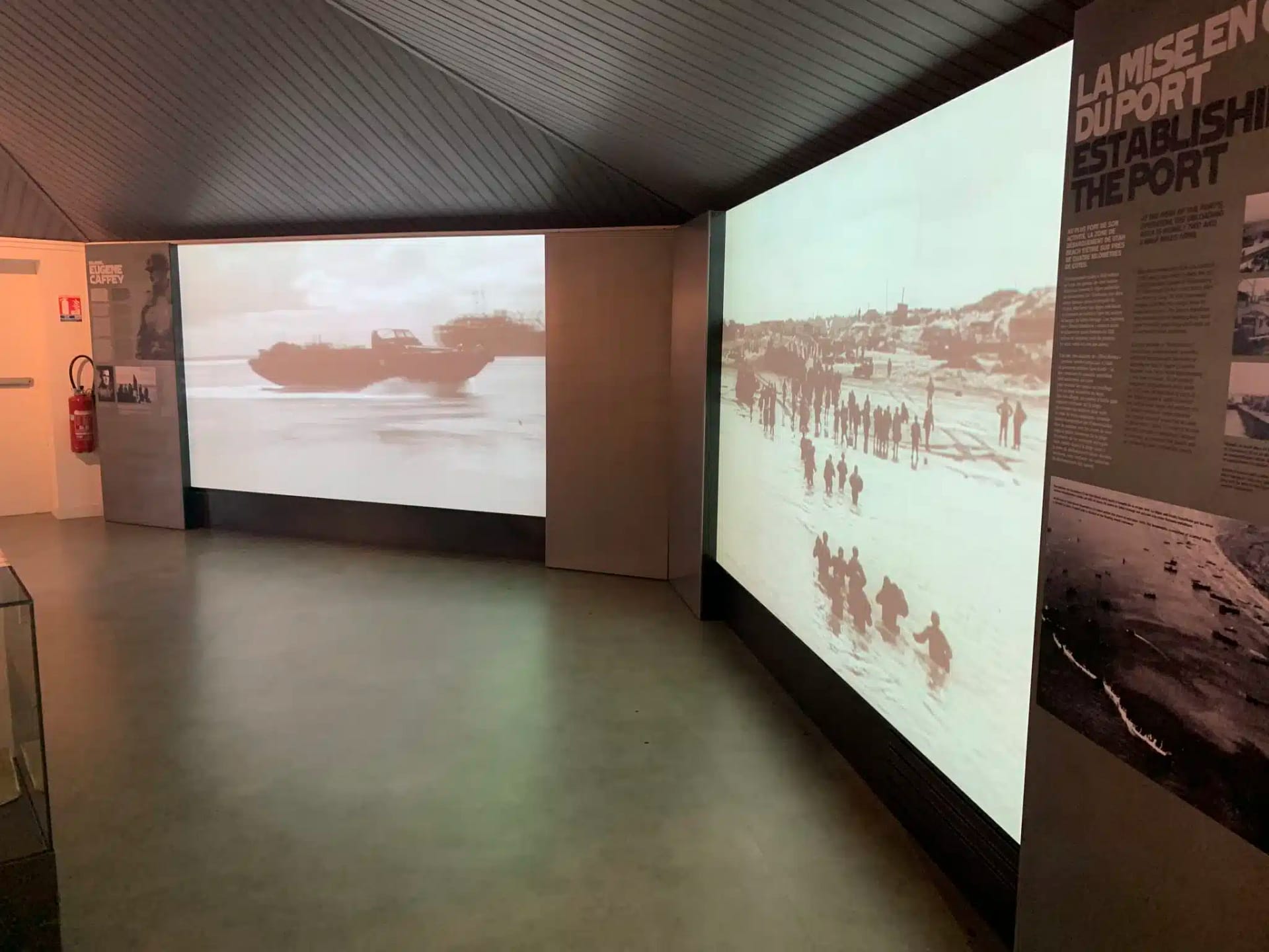 Le port artificiel d’Utah Beach